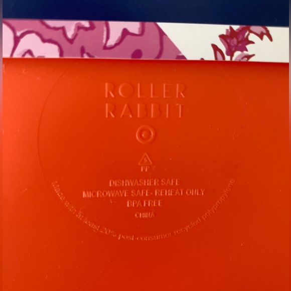 Roller Rabbit Pink Snackle Box - Picture 4 of 6